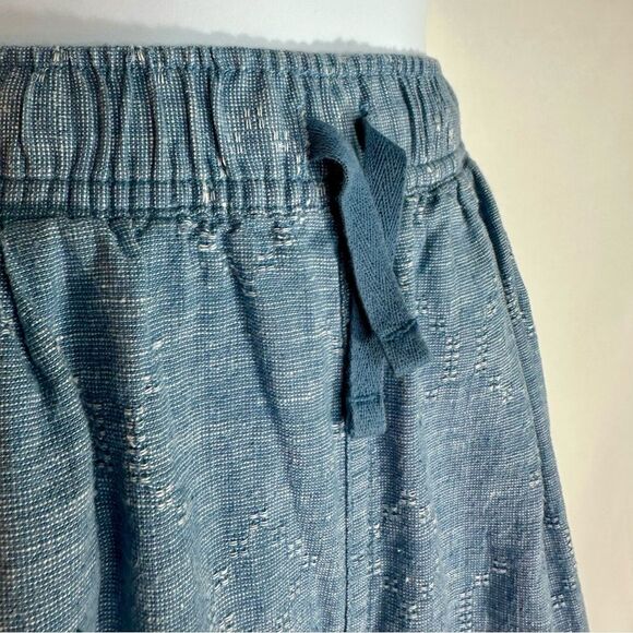 Patagonia Island Hemp Beach Blue Joggers Drawstring Lounge Baggy Pants Size S - Picture 6 of 15